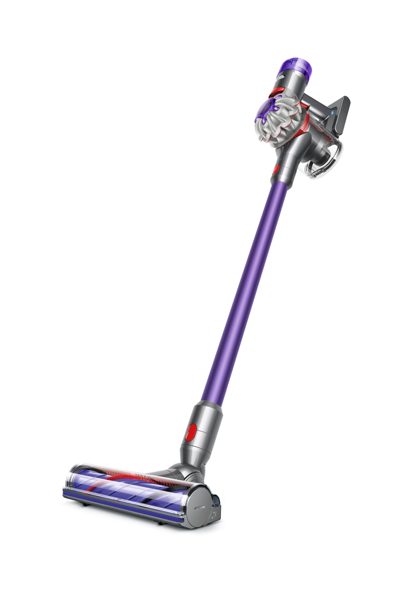 Dyson V8 Extra (Silver/Purple) manufacturer product illustration