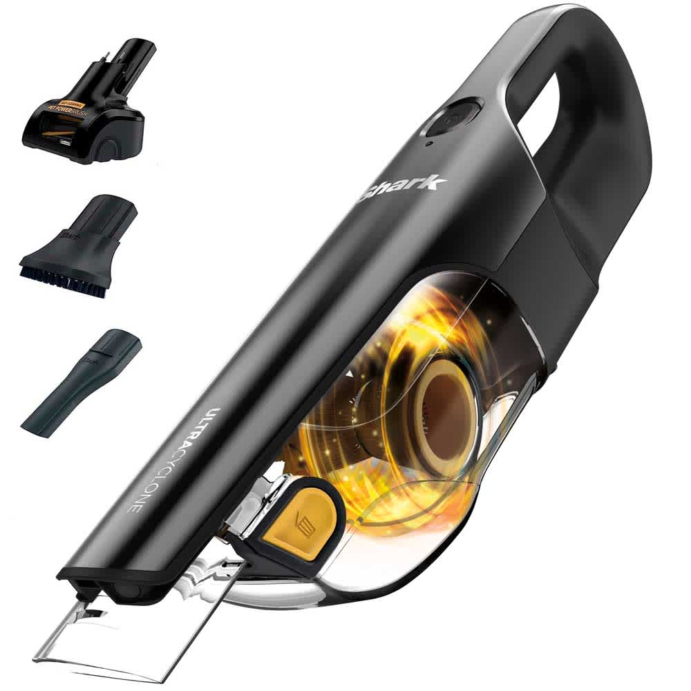 Shark UltraCyclone CH951 handheld and three listed tools