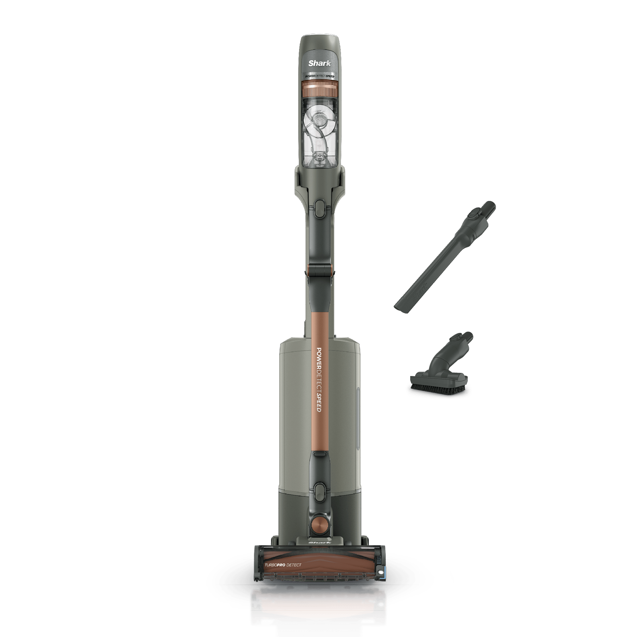 Shark PowerDetect Speed Clean & Empty in Sagewood, model IA3246GN, manufacturer product illustration